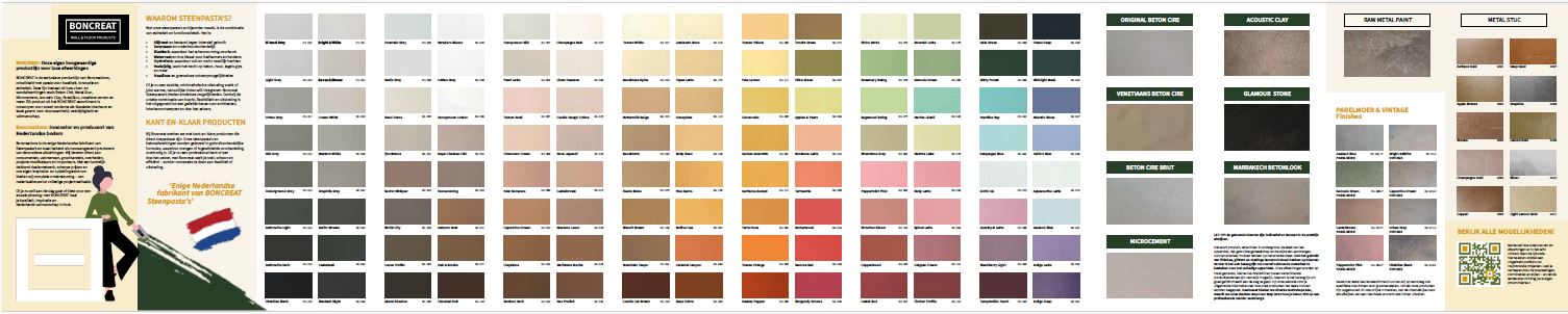 color chart back